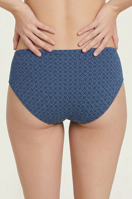 Zivame Anti-Microbial Low Rise Full Coverage Hipster Panty (Pack of 3) - Multicolor — image 12